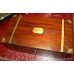 Georgian Brass Bound Mahogany Campaign Box