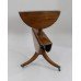 George III English Mahogany Two Tier Folding Dumb Waiter