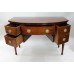 George III Mahogany Bow Fronted Serving Table