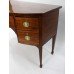 George III Mahogany Bow Fronted Serving Table