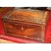 Georgian Inlaid Mahogany Crossbanding Caddy Box