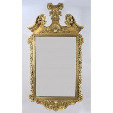 Antique Georgian Style Gilt Wall Mirror c.1900