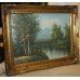 Gilt Framed 16x12" Landscape Painting