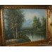 Gilt Framed 16x12" Landscape Painting