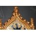 Gilt Gothic Pugin Style Mirror