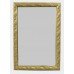 Gilt Leaf Framed Bevelled Glass Wall Mirror 52 x 75 cm