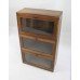 Globe Wernicke Style Small Glazed Fall Front Mahogany Bookcase