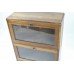 Globe Wernicke Style Small Glazed Fall Front Mahogany Bookcase