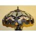 Good Looking Art Deco Style Double Light Tiffany Lamp