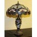 Good Looking Art Deco Style Double Light Tiffany Lamp