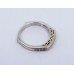 Half Hoop Diamond 14ct White Gold Ring
