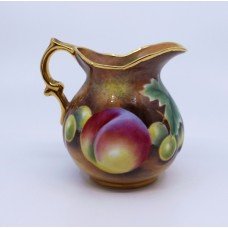 Hand Painted Fruit Cream Jug by Leaman