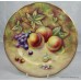 Hand Painted Worcester Fruit Plate by Bryan Cox