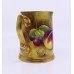 Hand Painted Fruit Tankard by Leaman