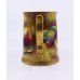 Hand Painted Fruit Tankard by Leaman