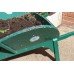 Handmade Wooden & Metal Painted Wheelbarrow Planter