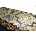 Harrison & Gil Carved Giltwood Upholstered Double Stool