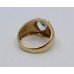 Heart Shaped Aquamarine 14ct Gold Ring