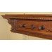 Heavily Carved Wall Mounted Hat & Coat Rail Bracket