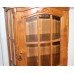 Heavily Carved Wood Glazed Display Cabinet