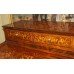 Quality Heavily Inlaid Cylinder Fronted Bureau Desk