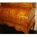 Quality Heavily Inlaid Cylinder Fronted Bureau Desk