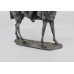 Heavy Pewter Model of Horse & Jockey Fred Archer