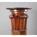 Heavy Victorian Carved Mahogany Pedestal