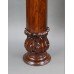 Heavy Victorian Carved Mahogany Pedestal