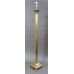 Heavy Vintage Brass Corinthian Column Standard Lamp