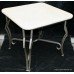 Imitation Marble Metal Base Occasional Table