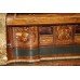 Louis XV Style Heavily Inlaid Cylinder Fronted Royal Desk