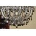 Impressive Pair of Large 19 Light Louis XV Style Crystal Chandeliers
