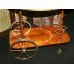 Inlaid Marquetry Drinks Serving Trolley