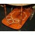 Inlaid Marquetry Drinks Serving Trolley