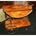 Inlaid Marquetry Drinks Serving Trolley