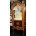 Inlaid Marquetry French Vitrine Cabinet