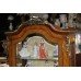 Inlaid Marquetry French Vitrine Cabinet