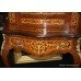 Marquetry Inlaid French Style Cabinet on Stand