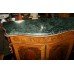 Heavily Inlaid Marble Topped Cocktail Cabinet with Ormolu Mounts