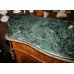 Heavily Inlaid Marble Topped Cocktail Cabinet with Ormolu Mounts
