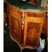 Heavily Inlaid Marble Topped Cocktail Cabinet with Ormolu Mounts