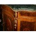 Heavily Inlaid Marble Topped Cocktail Cabinet with Ormolu Mounts