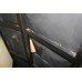 Interesting Antique Hand Painted Four Fold Leather Bound Dressing Screen
