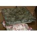Ornate Italian Floral Ceramic Pedestal