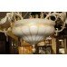 Ornate Decorative Marble & Ormolu Italian Chandelier