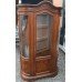 Italian Walnut Display Cabinet