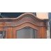 Italian Walnut Display Cabinet