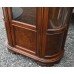 Italian Walnut Display Cabinet