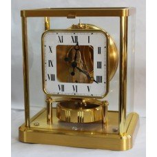 Jaeger-LeCoultre Atmos Perpetual Motion Gold Plated Mantle Clock